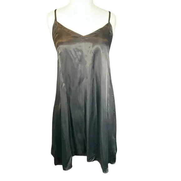 Athleta Calm Cool Slip Dress Black Size Small NWOT Buttery Soft Adjustable Strap - Picture 2 of 11